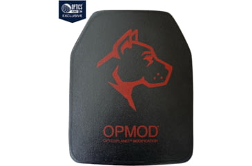 Image of Guard Dog OPMOD Level 4 Armor Plate w/ Advanced Coating, Black, 10inx12in, IV-OPMOD