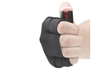 Image of Guard Dog Security InstaFire Pepper Spray Hand Sleeve w/ 0.5 oz Pepper Spray, Black Sleeve, Activewear PS-GDIF-BK