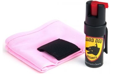 Image of Guard Dog Security InstaFire Pepper Spray Hand Sleeve w/ 0.5 oz Pepper Spray, Pink Sleeve, Activewear PS-GDIF-PK