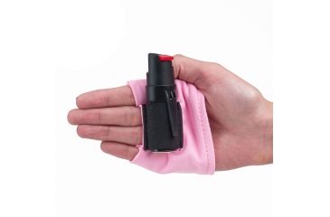 Image of Guard Dog Security InstaFire Pepper Spray Hand Sleeve w/ 0.5 oz Pepper Spray, Pink Sleeve, Activewear PS-GDIF-PK