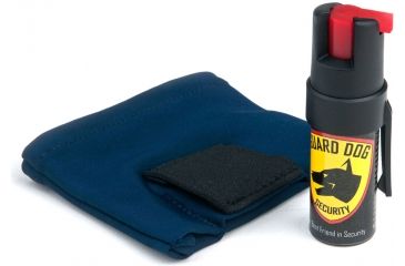 Image of Guard Dog Security InstaFire Pepper Spray Hand Sleeve w/ 0.5 oz Pepper Spray, Blue Sleeve, Activewear PS-GDIFOC18-1BL