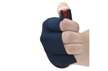 Image of Guard Dog Security InstaFire Pepper Spray Hand Sleeve w/ 0.5 oz Pepper Spray, Blue Sleeve, Activewear PS-GDIFOC18-1BL