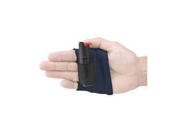 Image of Guard Dog Security InstaFire Pepper Spray Hand Sleeve w/ 0.5 oz Pepper Spray, Blue Sleeve, Activewear PS-GDIFOC18-1BL
