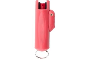 Image of Guard Dog Security AccuFire Keychain Pepper Spray, w/Laser, Pink PS-GDAF-PK