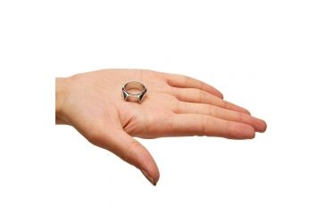 Image of Guard Dog Security BearRings, Silver, Small, AP-GDBR-S7