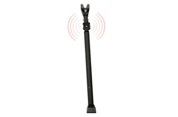 Image of Guard Dog Security DoorKeeper Adjustable Security Door Bar with Alarm, Black, One Size, DS-GDDK-BK-AL