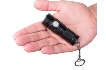 Image of Guard Dog Security Forte 280 Lumen Keychain Flashlight, Black TL-GDF280BK
