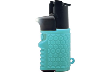 Image of Guard Dog Security Light Em Up, 1/2 oz Pepper Spray with Grip LED Case, Teal, One Size, PS-GDLEU-TL