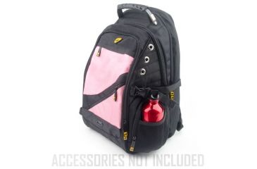 Image of Guard Dog Security ProShield 2 Bulletproof Backpack 37 L, NIJ Level IIIA, Black/Pink, BP-GDP2-PK