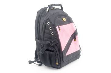 Image of Guard Dog Security ProShield 2 Bulletproof Backpack 37 L, NIJ Level IIIA, Black/Pink, BP-GDP2-PK