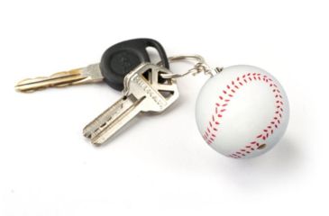 Image of Guard Dog Security Sport Ball Keychain Alarm, Baseball, Multicolored, AL-GDPABSB