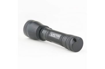 Image of Guard Dog Security Vista 370 Lumen Rechargeable Tactical Flashlight, Black TL-V370 
