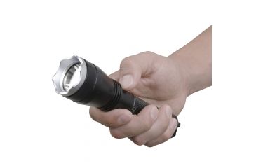 Image of Guard Dog Security Vista 370 Lumen Rechargeable Tactical Flashlight, Black TL-V370 