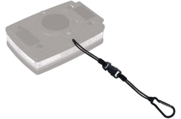 Image of Guardian Angel Device Tether Attachment, Short, Black, ELT-DTS