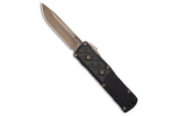 Image of Guardian Tactical Guardian Tactical APEX S/E OTF Knife Black Al/CF 3.4" GM Bronzed MagnaMax, Black, MagnaMax, adult, BHQ-227884