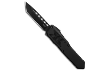 Image of Guardian Tactical Guardian Tactical GTX-025 Black OTF Automatic Knife 2.5" Black Tanto, Black, Elmax, adult, BHQ-194210