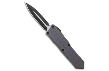Image of Guardian Tactical Guardian Tactical GTX-025 D/E Dagger OTF Knife Gurple Gray Al 2.75" Two-Tone, Gray, ELMAX, adult, BHQ-213964