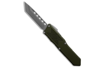 Image of Guardian Tactical Guardian Tactical GTX-025 OD Green OTF Automatic Knife 2.5" Stonewash Tanto, Green, Elmax, adult, BHQ-194223