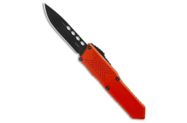 Image of Guardian Tactical Guardian Tactical GTX-025 OTF Automatic Knife Burnt Orange Aluminum 2.5" Black, Orange, Elmax, adult, BHQ-194582