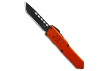 Image of Guardian Tactical Guardian Tactical GTX-025 OTF Automatic Knife Burnt Orange Aluminum 2.5" Black, Orange, Elmax, adult, BHQ-194586