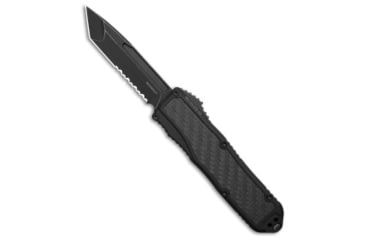 Image of Guardian Tactical Guardian Tactical RECON-035 G2 T/E OTF Knife Black Al + CF 3.3" Dark SW Serr, Black, CPM MagnaCut, adult, BHQ-216021