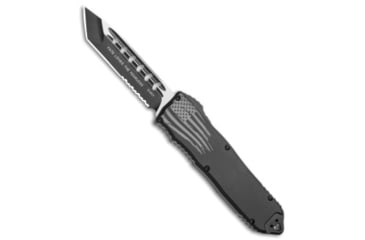Image of Guardian Tactical Guardian Tactical RECON-ELITE OTF Auto Knife Tanto 4.0 Two Tone Black Serr, Black, Elmax, adult, BHQ-100078