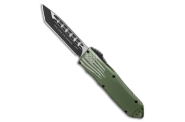 Image of Guardian Tactical Guardian Tactical RECON-ELITE OTF Auto Knife Tanto OD Green 4.0 Two Tone, OD Green, Elmax, adult, BHQ-122006