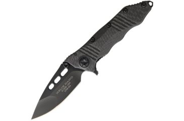 Image of Guardian Tactical Helix Nano Carbon Fiber Folding Knife,3.25in,CPM-154 Steel,Standard Edge,Black Carbon Fiber Handle GT62111