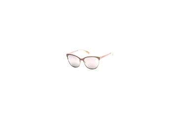Image of Guess By Marciano GM0750 Sunglasses - Shiny Beige Frame Color, Brown Mirror Lens Color