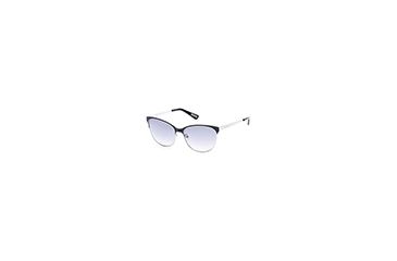 Image of Guess By Marciano GM0750 Sunglasses - Shiny Black Frame Color, Gradient Smoke Lens Color