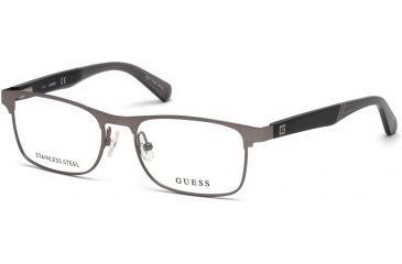 Image of Guess GU1952 Eyeglass Frames - Matte Gunmetal Frame Color