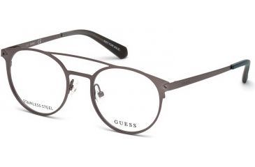 Image of Guess GU1956 Eyeglass Frames - Matte Gunmetal Frame Color
