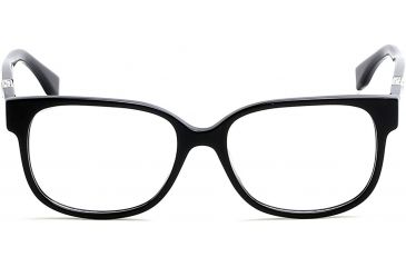 Image of Guess GU2577 Eyeglass Frames - Shiny Black Frame, 54 mm Lens Diameter GU257754001