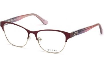 Image of Guess GU2679 Eyeglass Frames - Matte Violet Frame Color