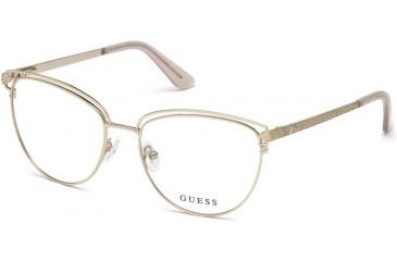 Image of Guess GU2685 Eyeglass Frames - Gold Frame Color, Gold Lens Color