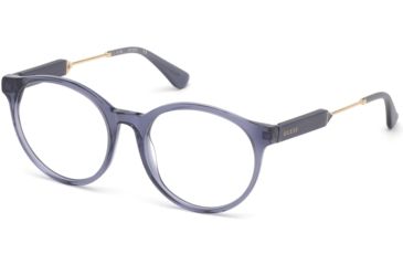 Image of Guess GU2719 Eyeglass Frames - Shiny Blue Frame Color, Shiny Blue Lens Color