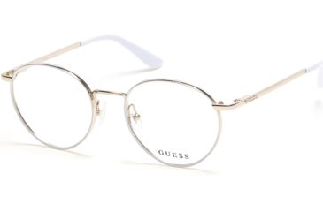Image of Guess GU2725 Eyeglass Frames - White Frame Color