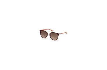 Image of Guess GU3021 Sunglasses - Matte Dark Brown Frame Color