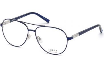 Image of Guess GU3029 Eyeglass Frames - Blue Frame Color