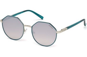 Image of Guess GU3034 Sunglasses - Turquoise Frame Color