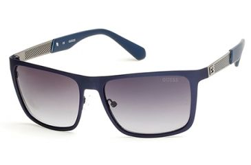 Image of Guess GU6842 Sunglasses - Blue Frame Color