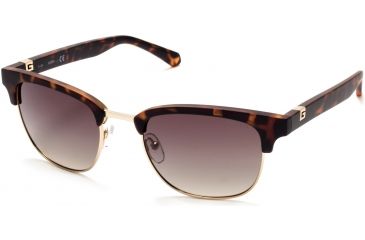Image of Guess GU6895 Sunglasses - Dark Havana Frame Color