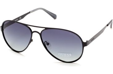 Image of Guess GU6897 Sunglasses - Matte Black Frame Color