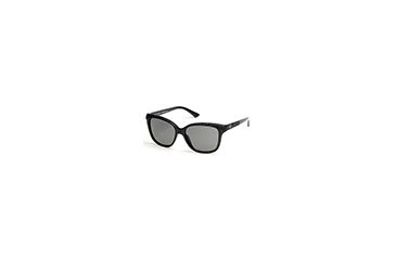 Image of Guess GU7401 Sunglasses - Shiny Black / Smoke Frame Color