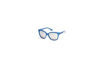 Image of Guess GU7401 Sunglasses - Shiny Torquoise Frame Color