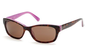 Image of Guess GU7409 Sunglasses - Dark Havana Frame Color