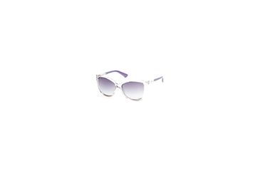 Image of Guess GU7456 Sunglasses - Shiny Violet Frame Color