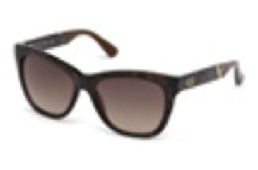 Image of Guess GU7472 Sunglasses - Dark Havana Frame Color