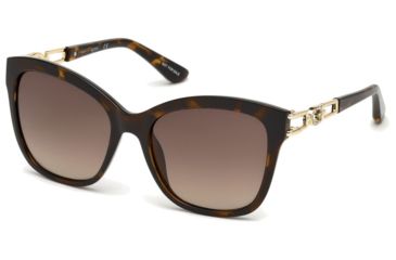 Image of Guess GU7536-S Bifocal Prescription Sunglasses GU7536-S5556F - Lens Diameter 55 mm, Frame Color Havana