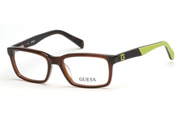 Image of Guess GU9147 Eyeglass Frames - Dark Brown Frame Color